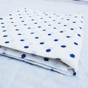 Handmade Polka Dot Printed Natural Cotton Dress Sewing Fabric - CraftJaipur